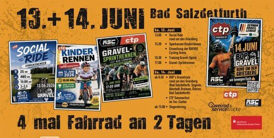 13. + 14. Juni - Gravel im BOP